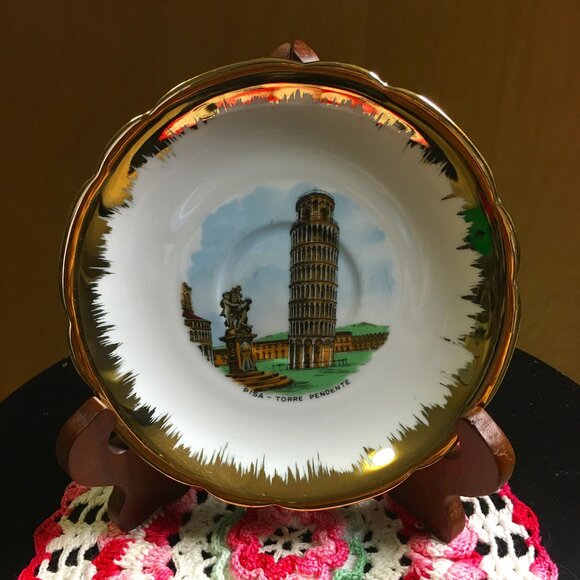 Seltmann Weiden 'PISA TORRE PENDENTE' Souvenir Plate - Picture 4 of 7